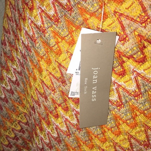 Joan Vass Sedona Multicolored Cape Top Large - Picture 6 of 9